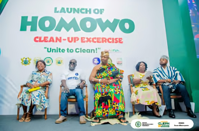 homowo clean-up launch.